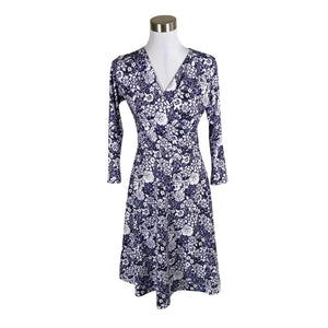 Unisex Doppwoman - Tricot dress, size 36 - Blue (1)