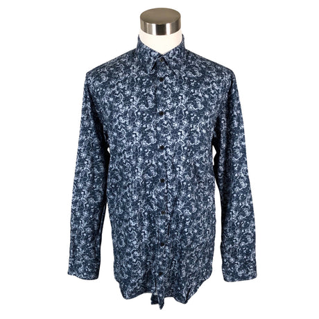 Unisex Selected - Collared shirt, size XXL - Blue ()