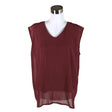 Unisex Capri collection - Top, size 40 - Wine red ()