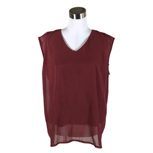 Unisex Capri collection - Top, size 40 - Wine red (1)