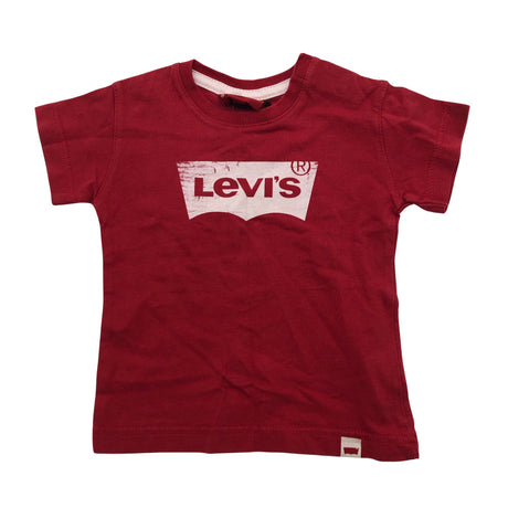 Unisex Levi's - T-shirt, size 62 - 68 - Red ()