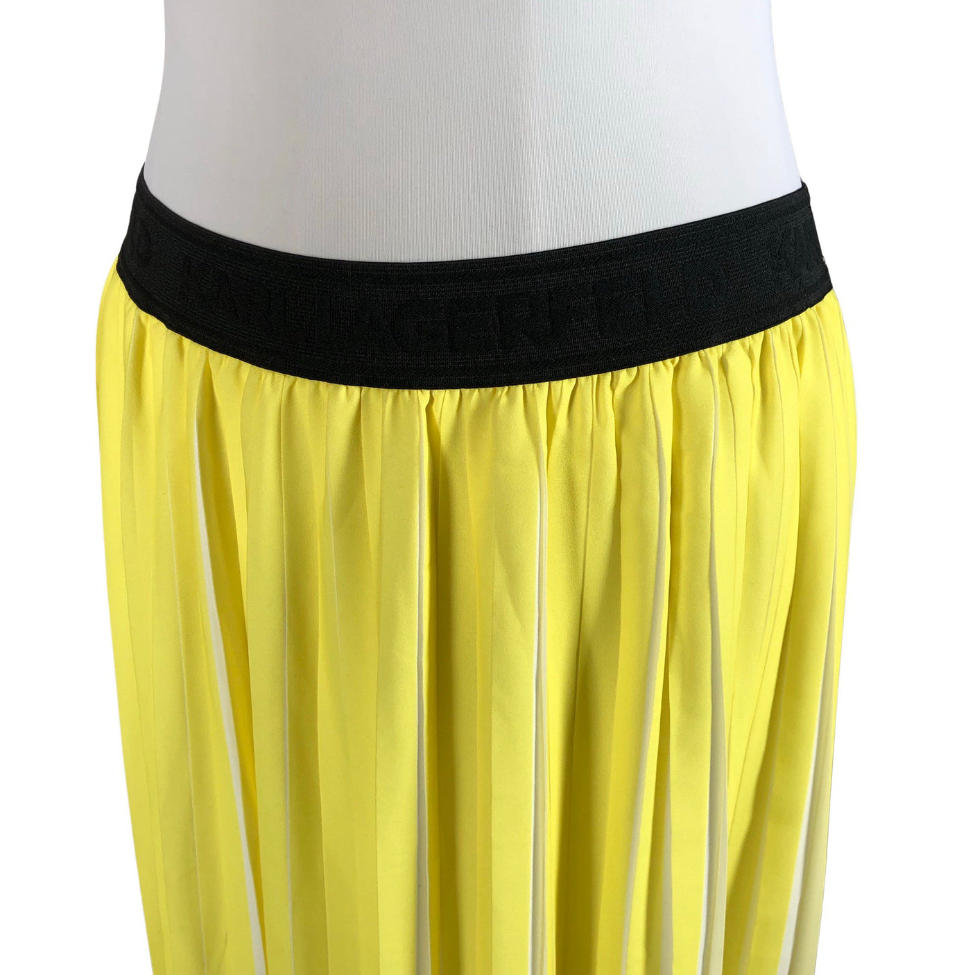 Unisex Karl Lagerfeld - Pleated skirt, size 38 - Yellow (2)