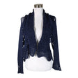 Unisex Crazy Wool - Cardigan, size 40 - Blue ()