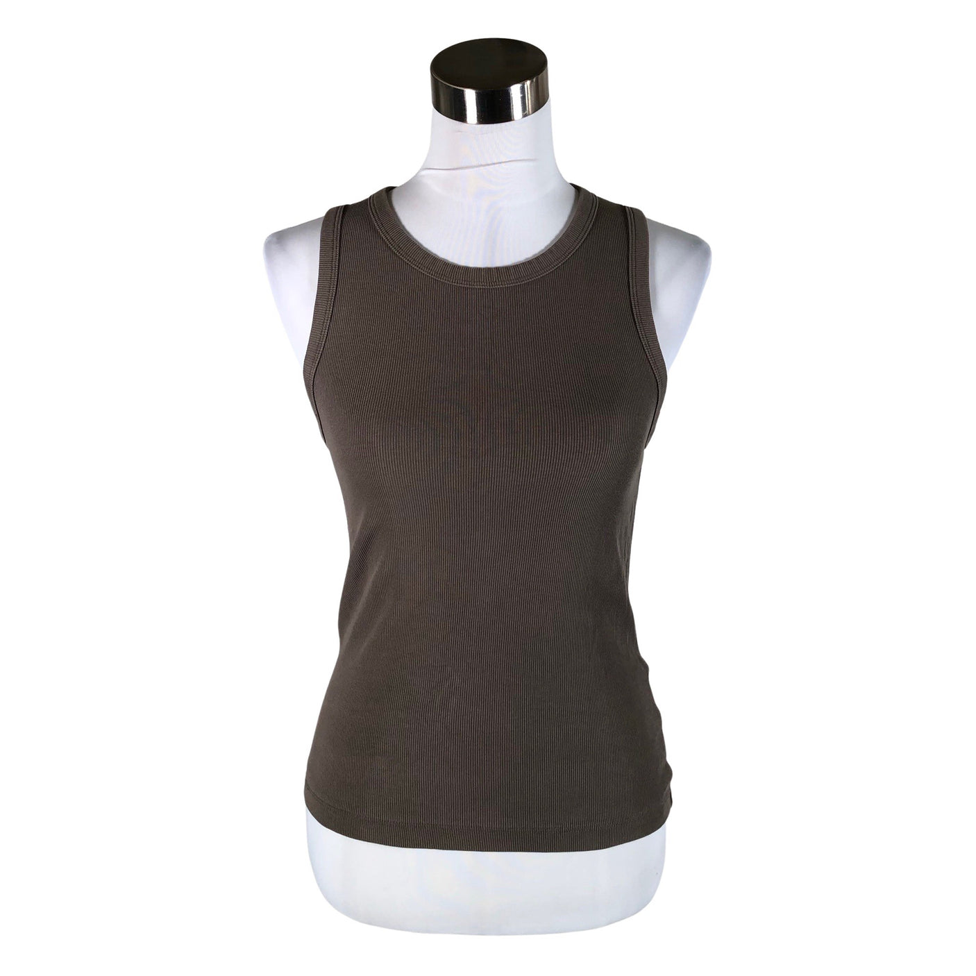 Unisex &Other Stories - Tricot tank top, size 36 - Brown (1)