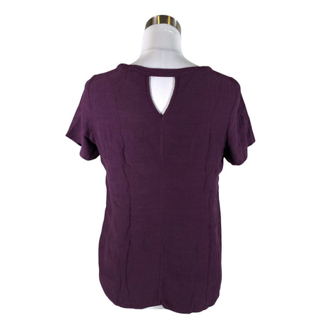 Unisex Marks&Spencer - Short-sleeved blouse, size 38 - Violet (2)