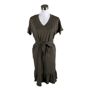 Unisex Yaya - Tricot dress, size 36 - Green (1)