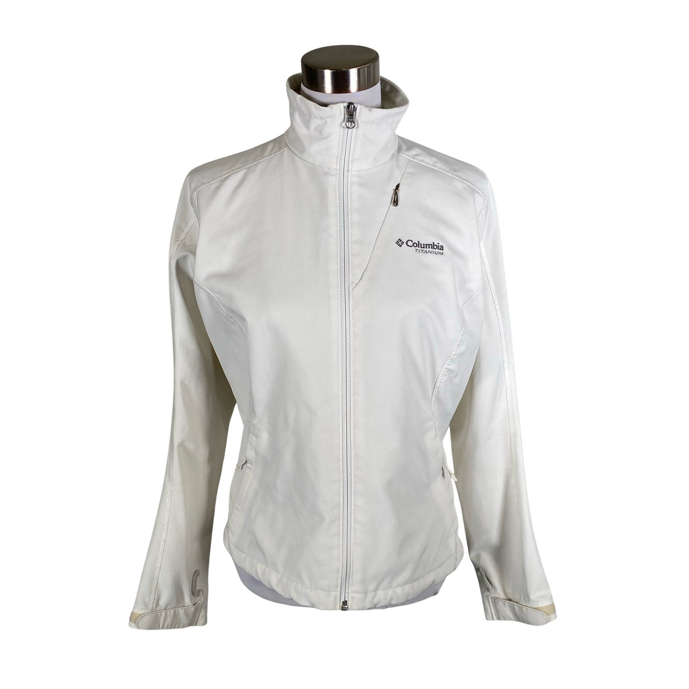 Unisex Columbia - Sports jacket, size 38 - White (1)