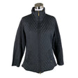 Unisex Global - Quilted jacket, size 38 - Black ()