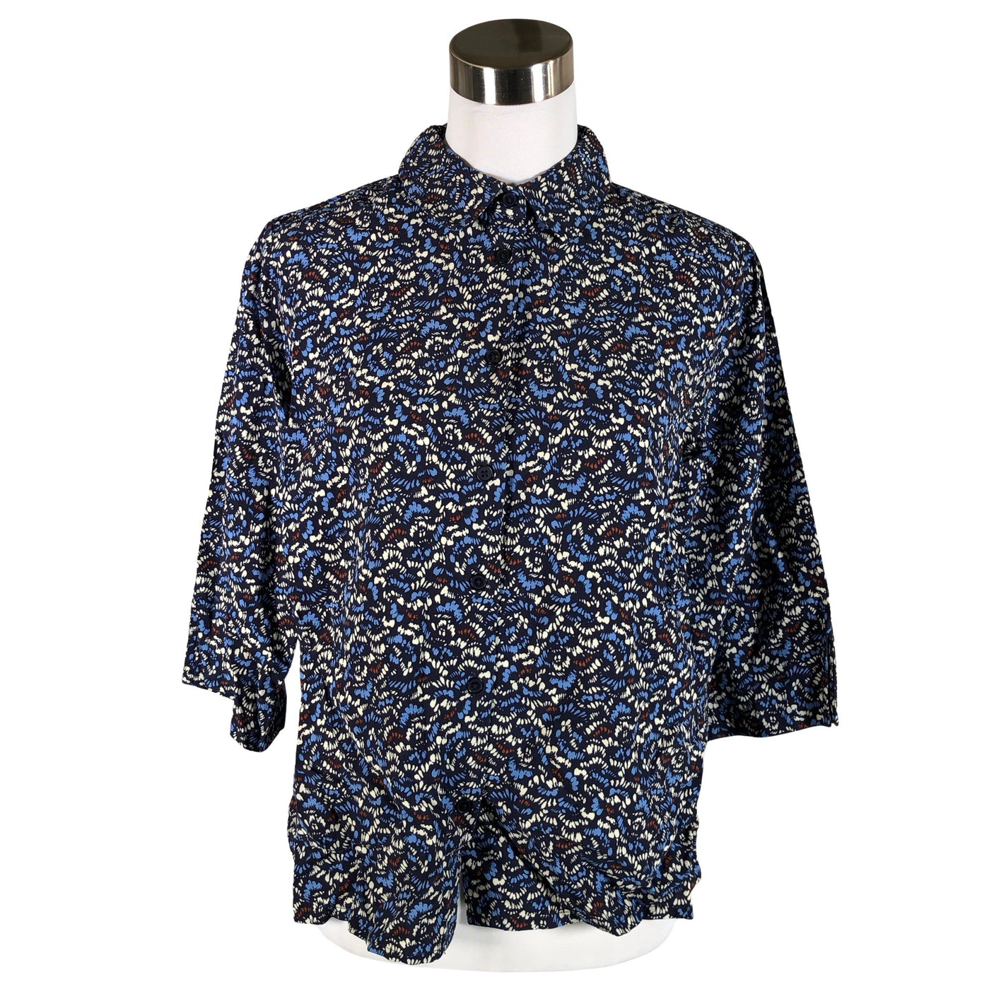 Unisex Cream - Blouse, size 38 - Blue (1)