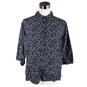 Unisex Cream - Blouse, size 38 - Blue (1)