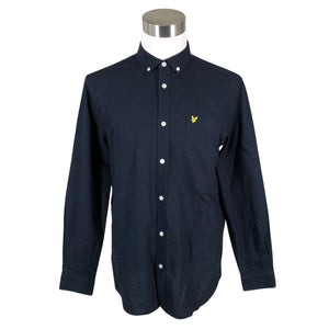Unisex Lyle&Scott - Collared shirt, size L - Blue (1)
