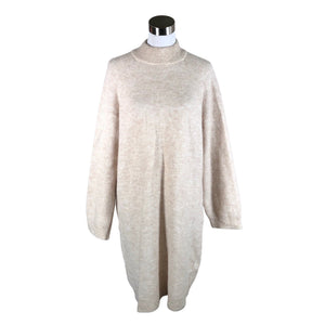 Unisex Selected - Knit dress, size 40 - Beige (1)