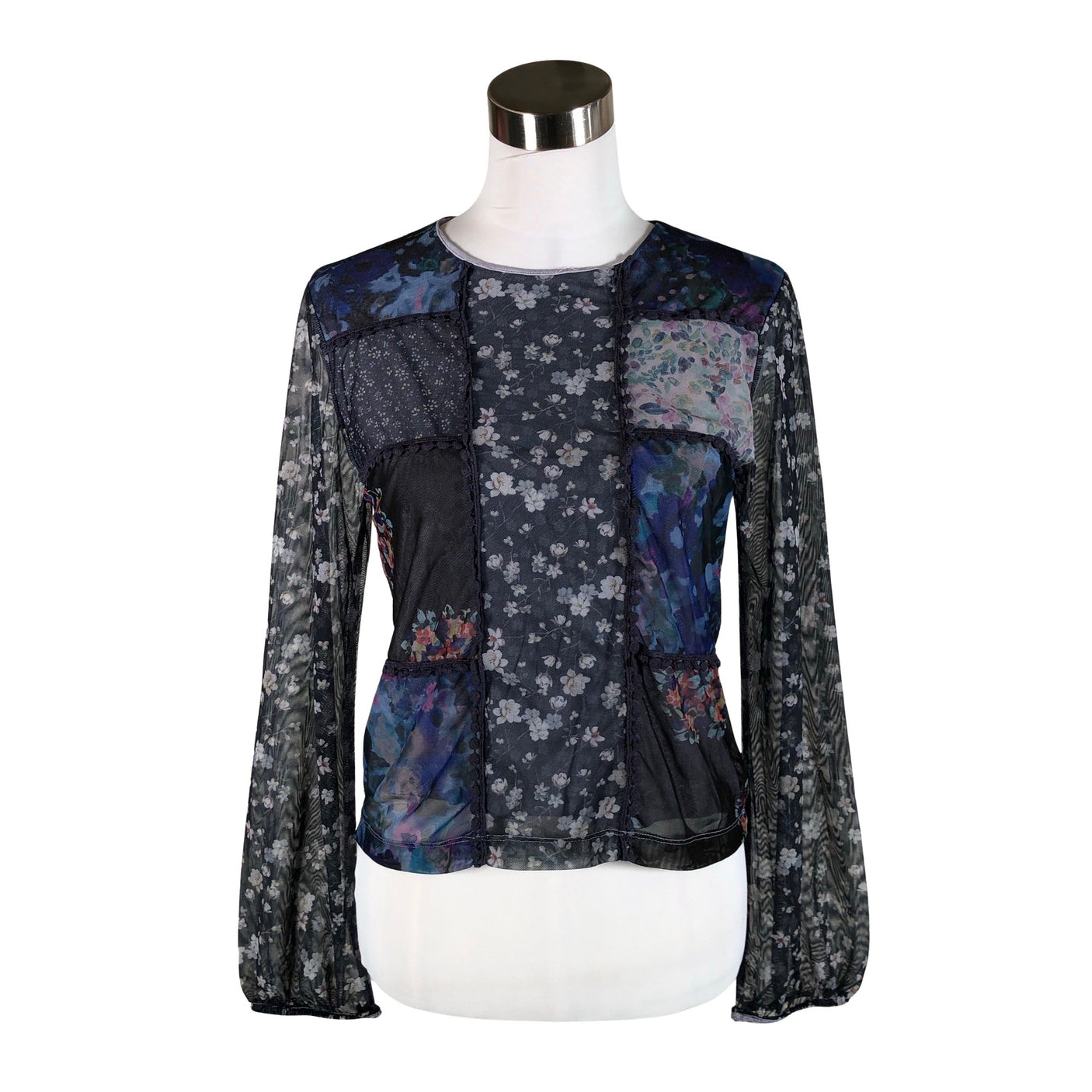 Unisex Desigual - Tricot shirt, size 40 - Blue (1)