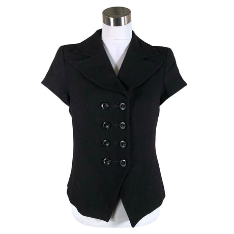 Unisex Muotikuu - Short-sleeved blouse, size 38 - Black ()