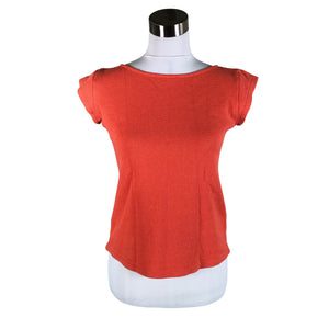 Unisex Boomerang - Short-sleeved blouse, size 40 - Orange (1)