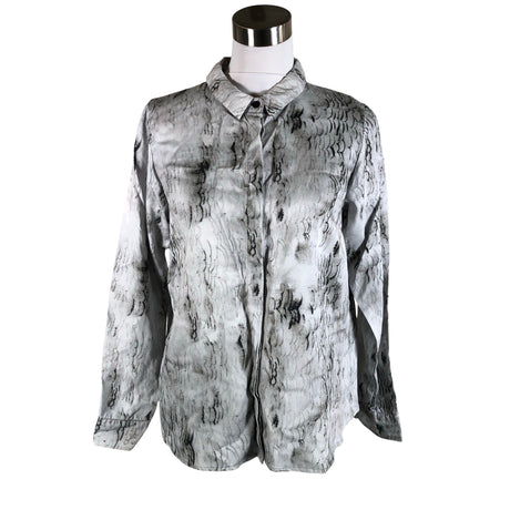 Unisex Papu - Collared shirt, size 38 - Gray ()