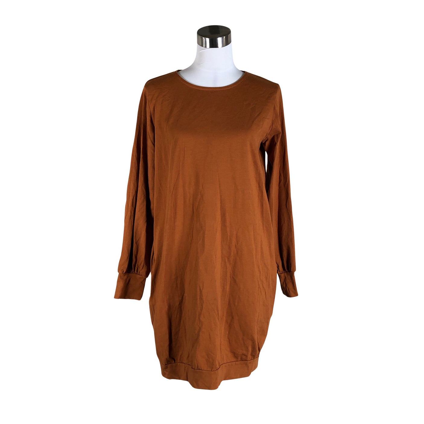 Unisex NOSH - Tricot dress, size 40 - Brown (1)