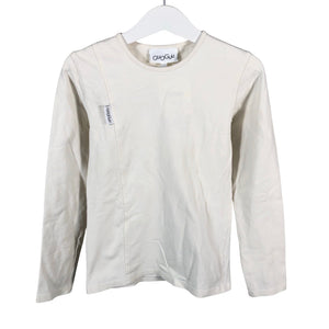 Unisex Gugguu - Tricot shirt, size 116 - 122 - Natural white (1)