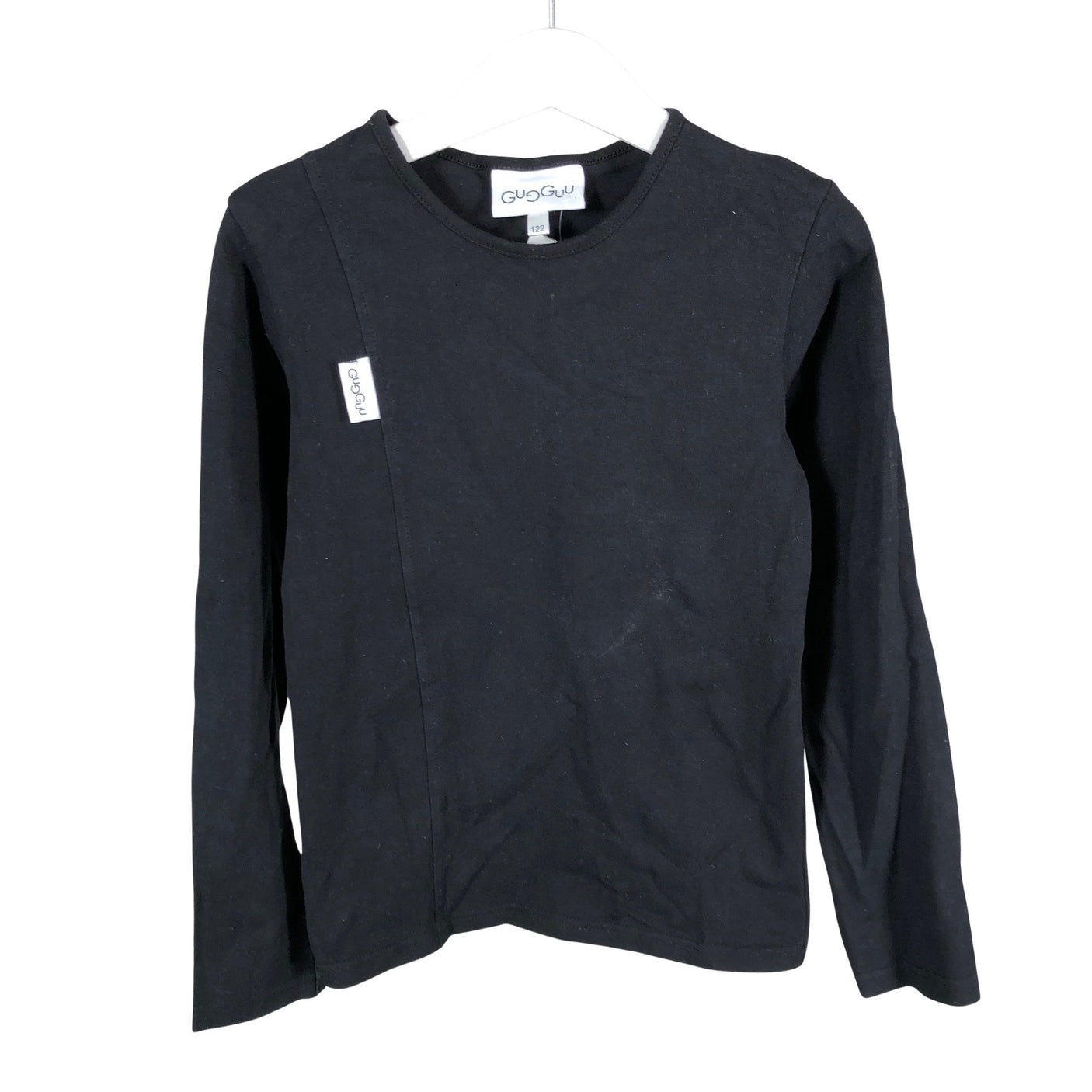 Unisex Gugguu - Tricot shirt, size 116 - 122 - Black (1)
