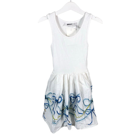 Unisex Molo Kids - Dress, size 110 - 116 - White ()