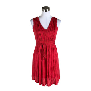 Unisex Massimo Dutti - Tricot dress, size 36 - Red (1)