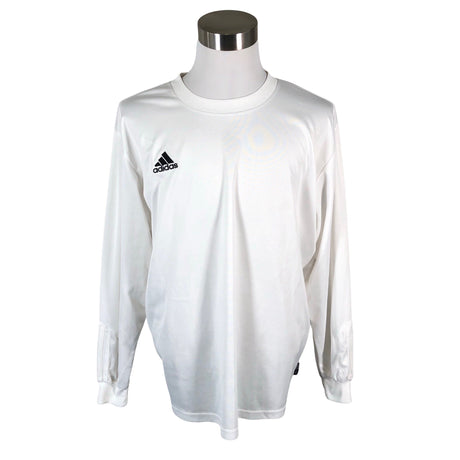 Unisex Adidas - Sports shirt, long sleeve, size XL - White ()