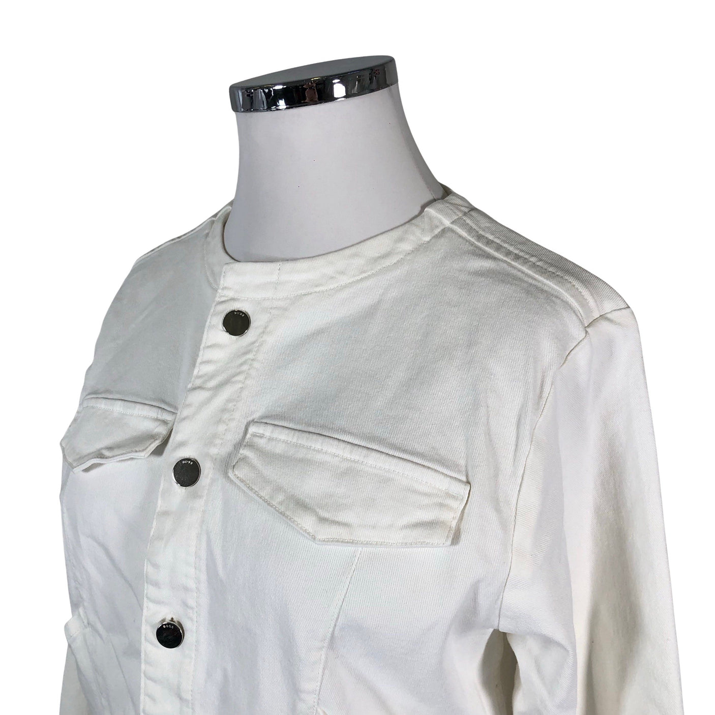 Unisex Hugo Boss - Denim jacket, size 42 - Natural white (3)