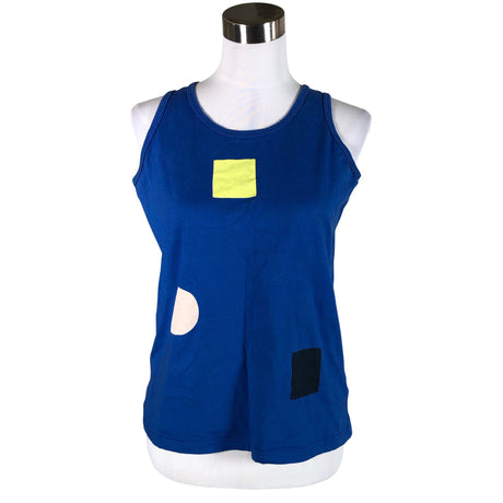Unisex Papu - Tricot tank top, size 36 - Blue ()