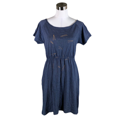 Unisex Papu - Tricot dress, size 38 - Blue ()