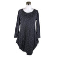 Unisex Papu - Tricot dress, size 38 - Black ()
