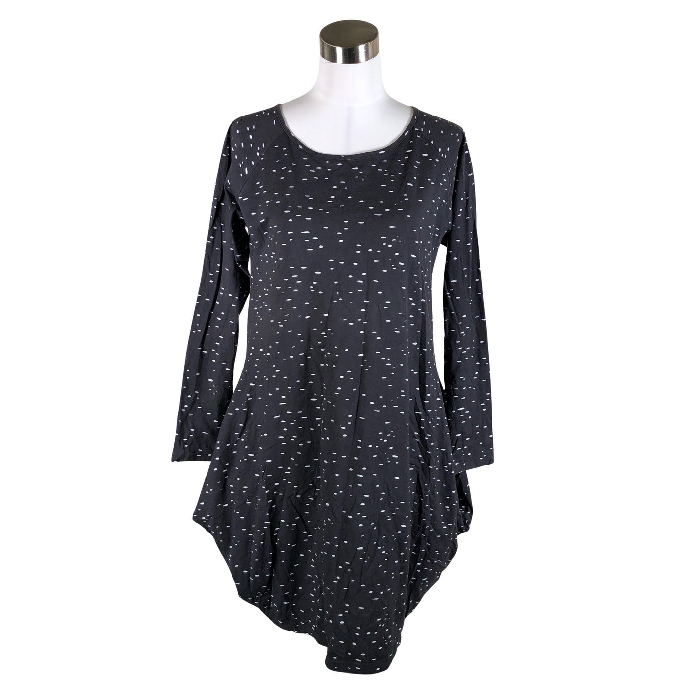 Unisex Papu - Tricot dress, size 38 - Black (1)