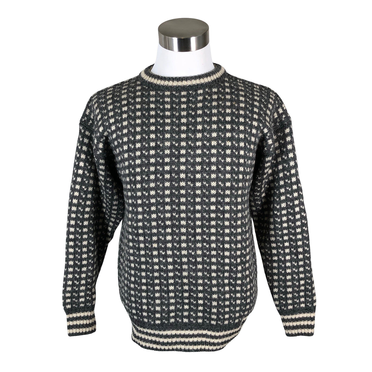 Unisex Handmade - Sweater, size M - Gray (1)