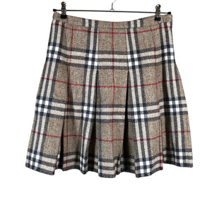 Unisex Burberry - Pleated skirt, size 40 - Brown (1)