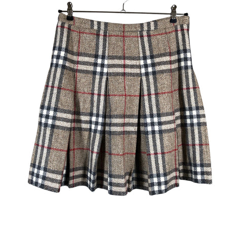Unisex Burberry - Pleated skirt, size 40 - Brown ()