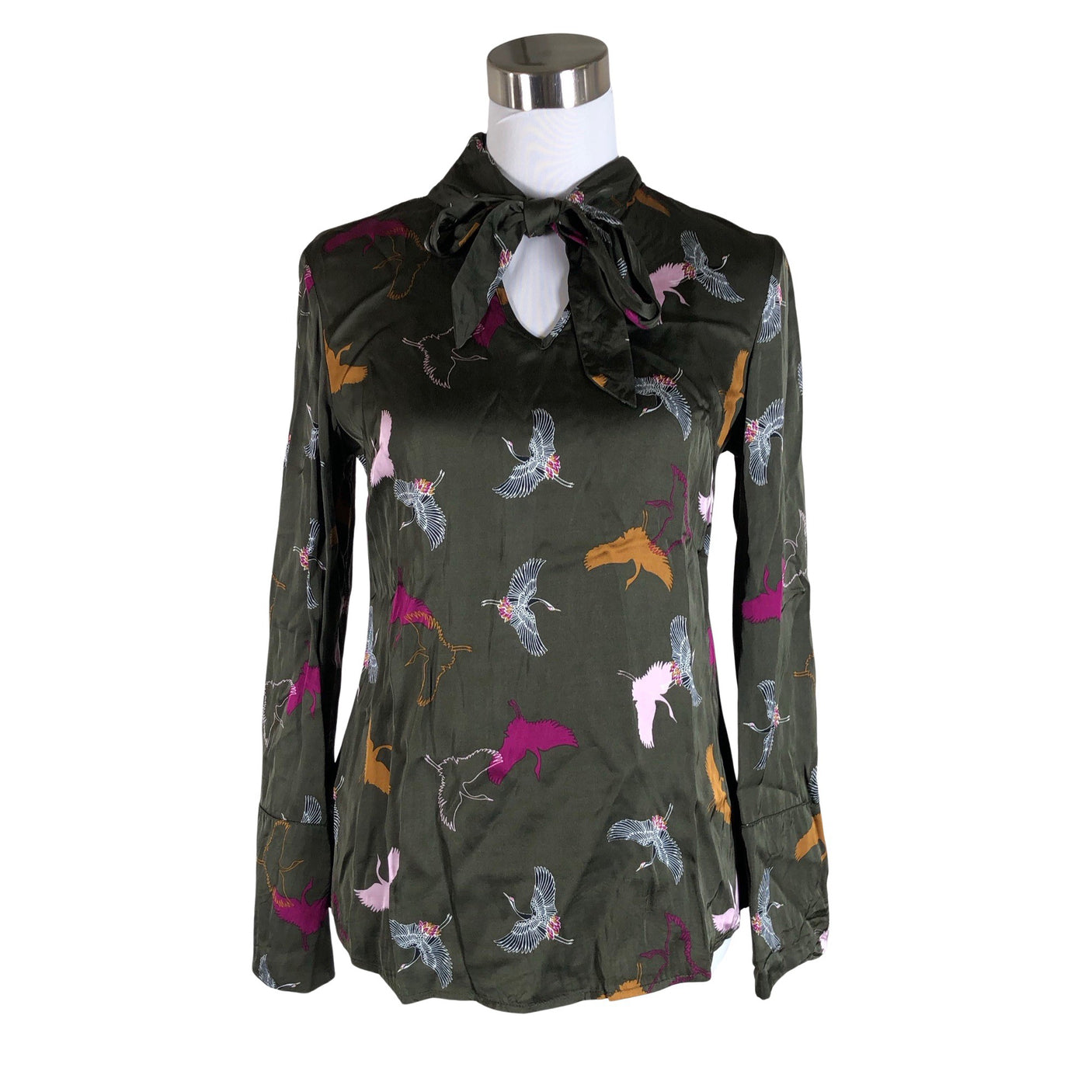 Unisex Esprit - Blouse, size 34 - Green (1)