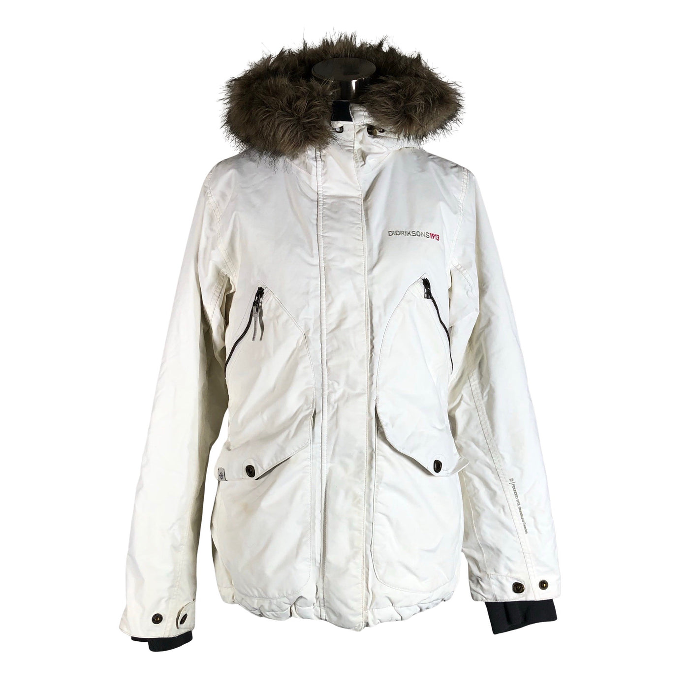 Unisex Didriksons - Winter jacket, size 52 - White (1)