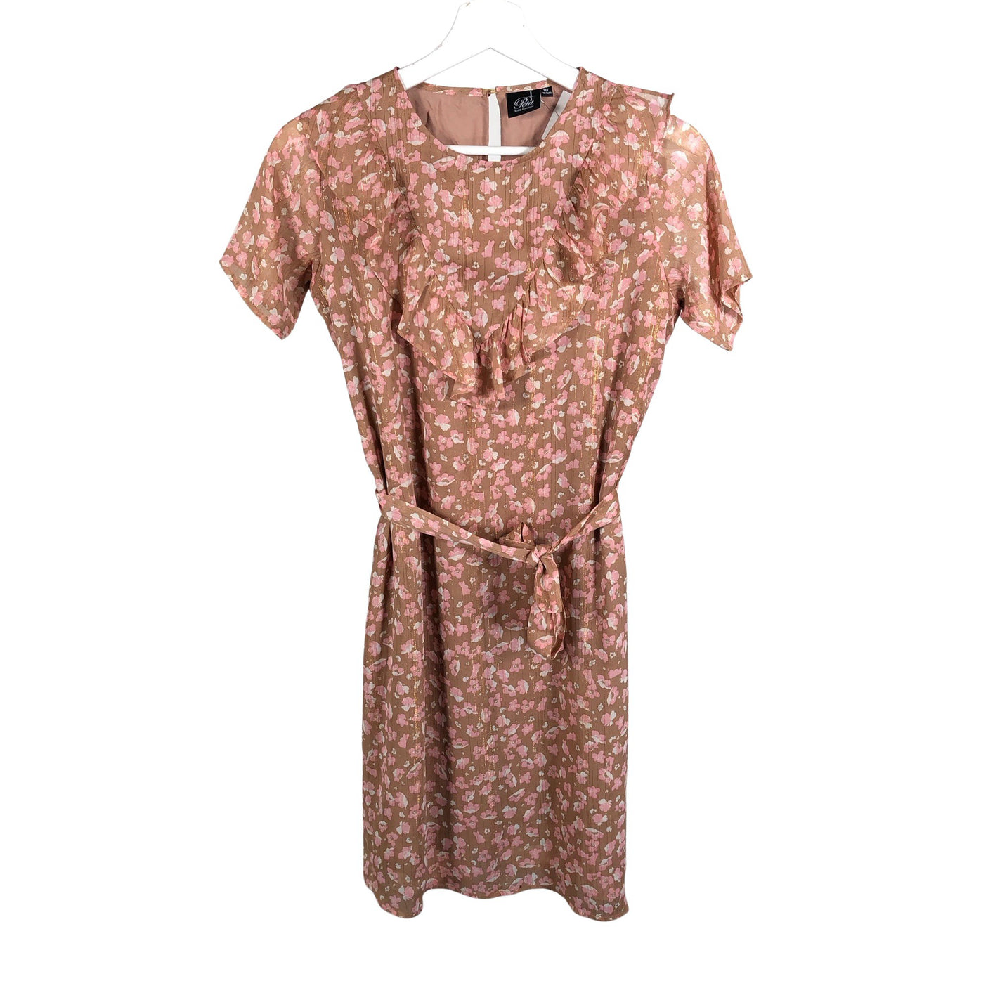 Unisex Sofie Schnoor - Schiffon dress, size 158 - 164 - Beige (1)
