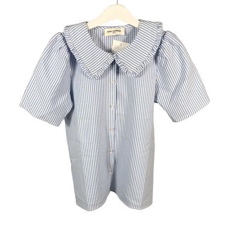 Unisex Sofie Schnoor - Short-sleeved blouse, size 146 - 152 - Light blue ()