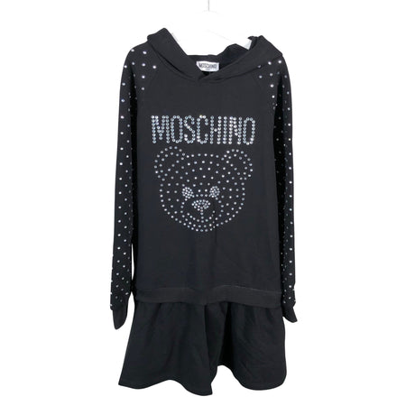 Unisex Moschino Teen - Sweatshirt dress, size 146 - 152 - Black ()