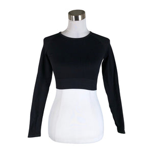 Unisex Aim'n - Sports shirt, long sleeve, size 36 - Black (1)