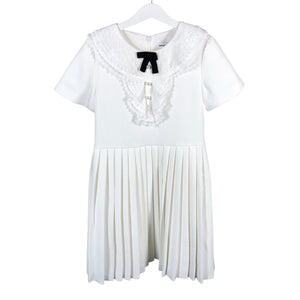 Unisex Self-portrait - Party dress, size 146 - 152 - White (1)