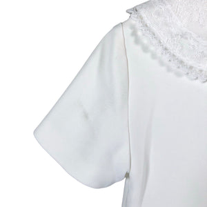 Unisex Self-portrait - Party dress, size 146 - 152 - White (3)