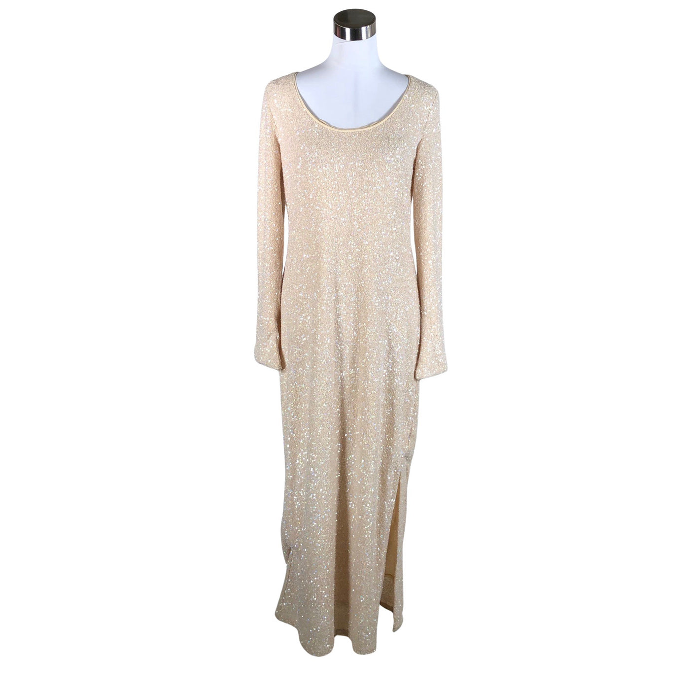 Unisex &Other Stories - Party dress, size 38 - Beige (1)