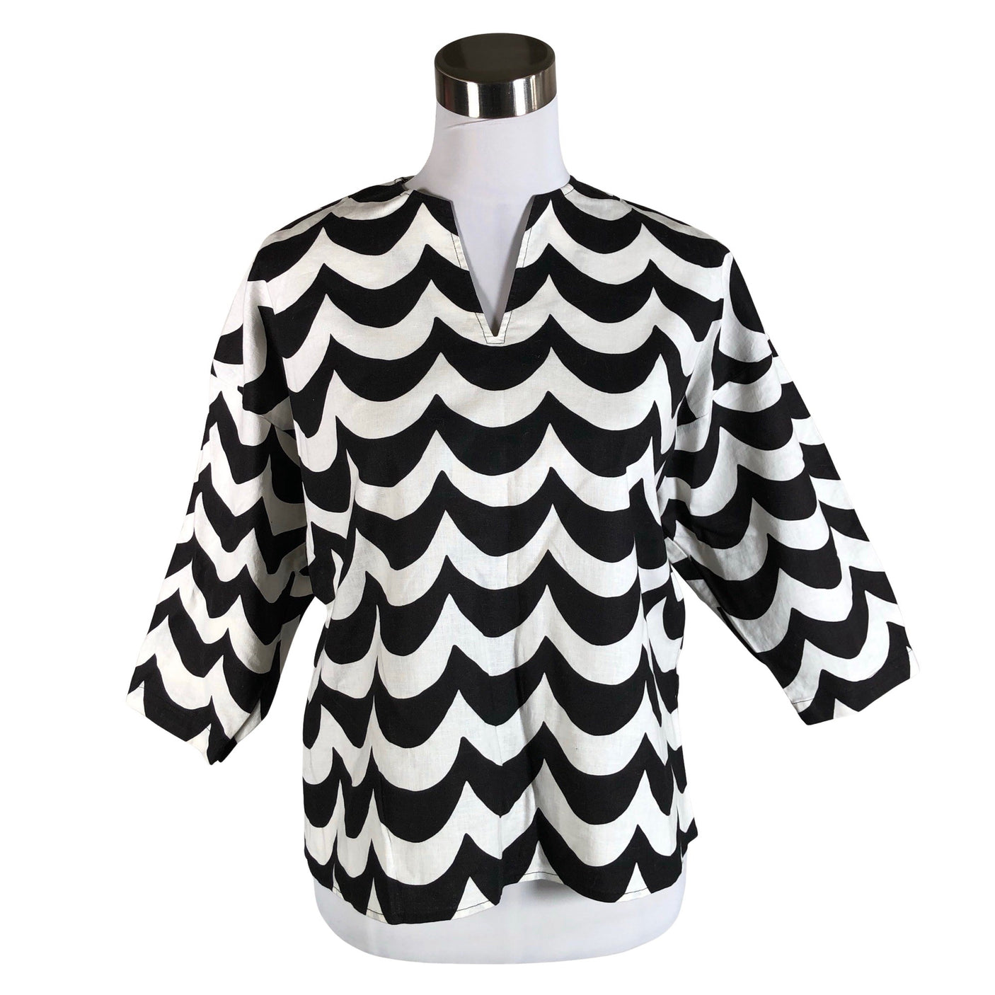 Unisex Uniqlo - Blouse, size 34 - Black (1)