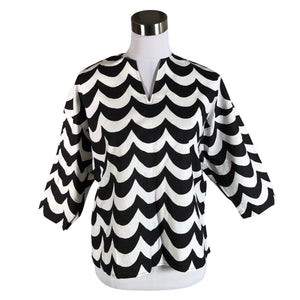 Unisex Uniqlo - Blouse, size 34 - Black (1)