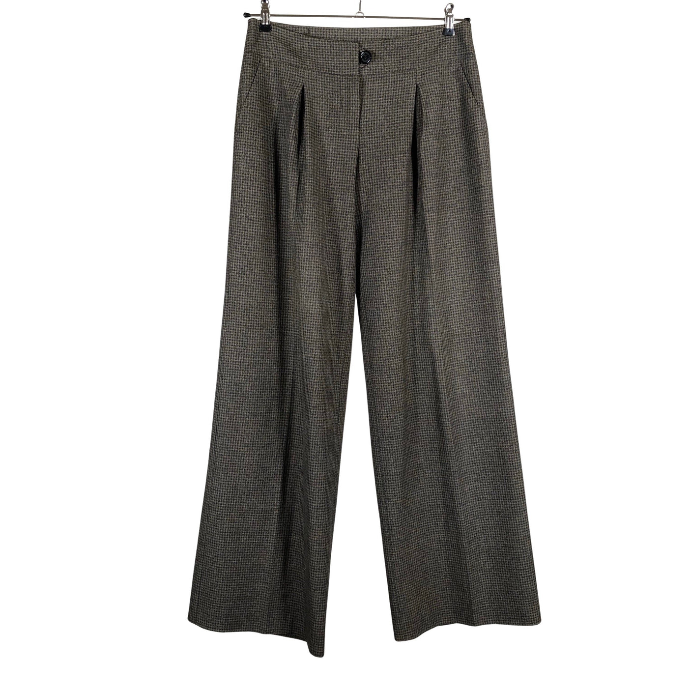 Unisex Naf Naf - Straight leg trousers, size 38 - Brown (1)