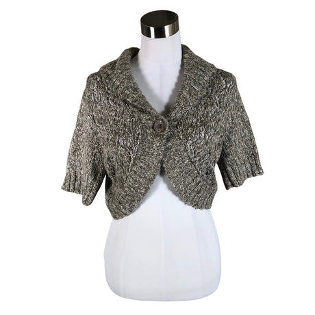 Unisex Aventura - Knit bolero jacket, size 40 - Brown ()