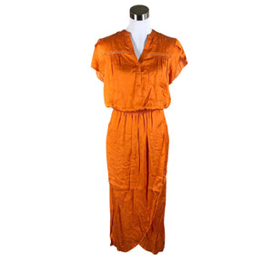 Unisex Coster Copenhagen - Maxi dress, size 34 - Orange (1)