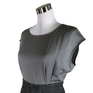 Unisex MaxMara - Sheath dress, size 38 - Gray (3)