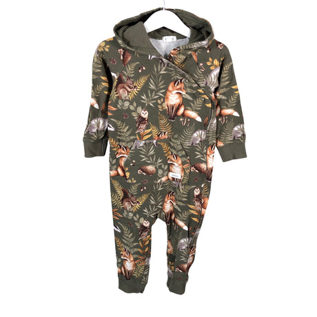 Unisex Newbie - Overalls, size 80 - 86 - Green ()